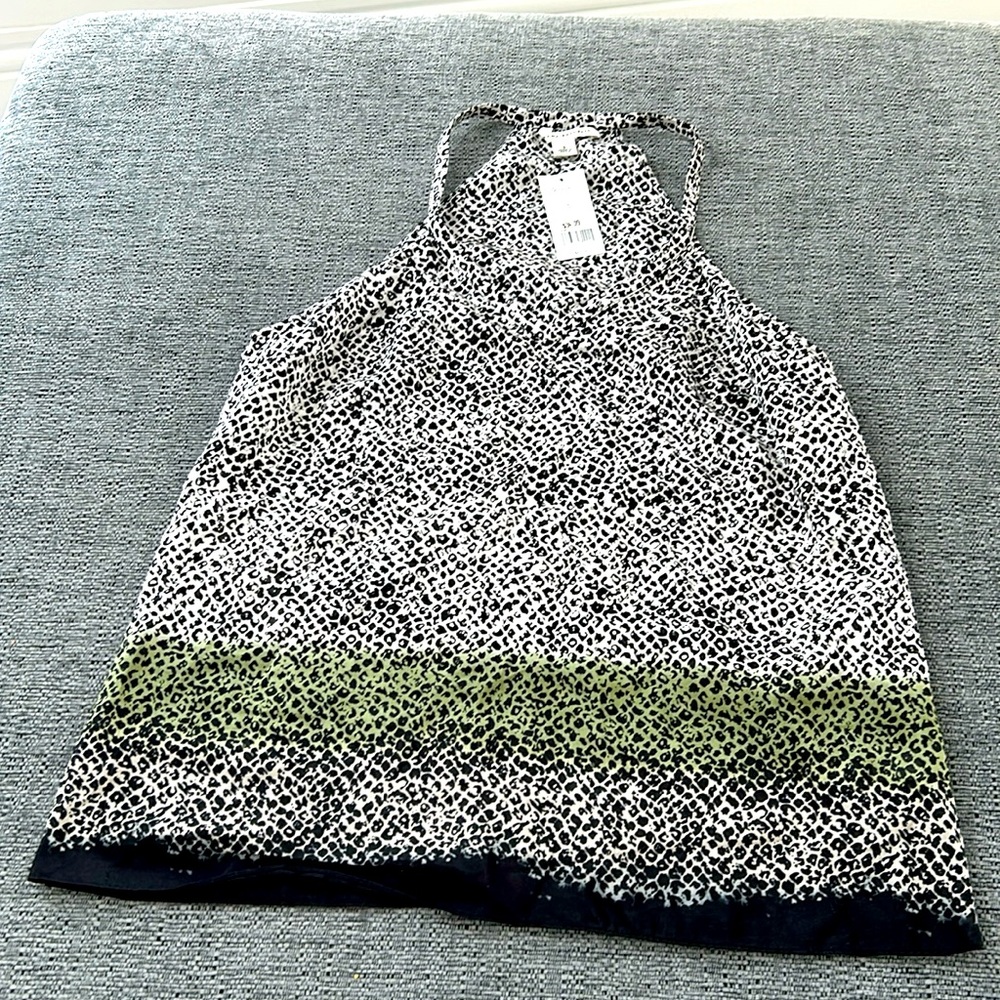 NWT banana republic cotton & silk tank top size small
